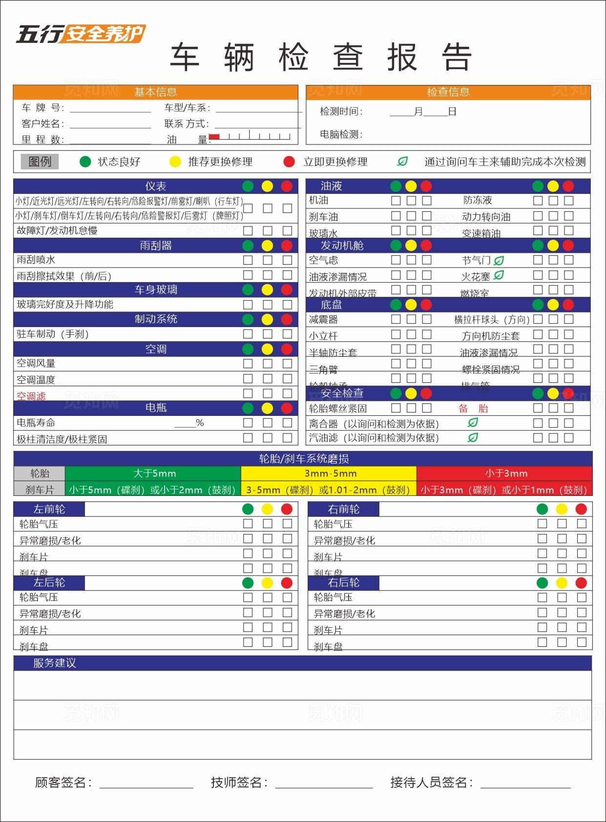 车辆检测报告 图片