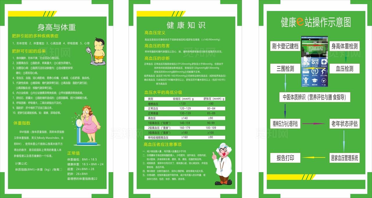 身高与体重健康知识图片