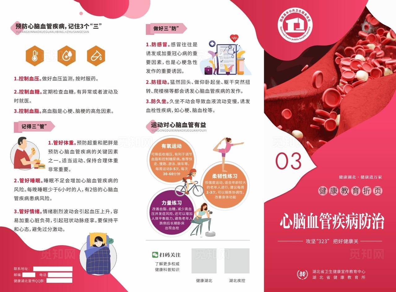 健康教育折页图片
