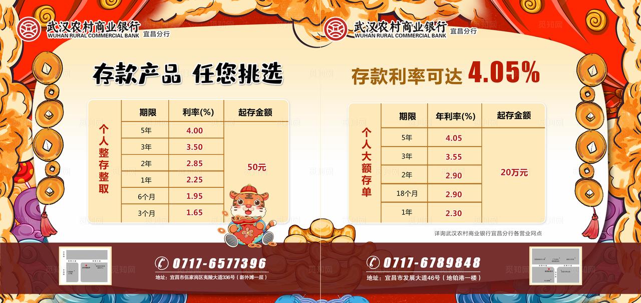 银行电梯横秀海报图片