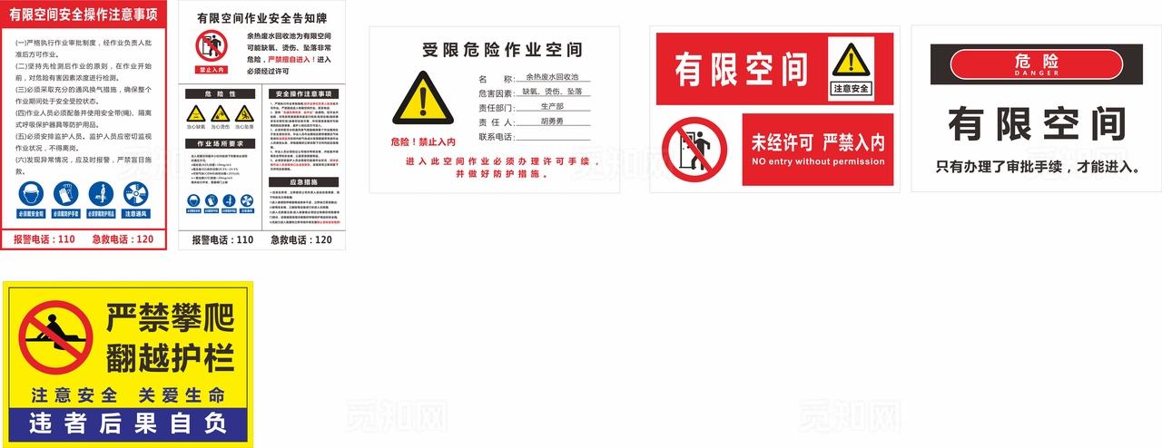 有限空间危险图片