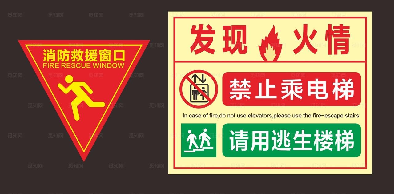 消防救援窗  发现火情 图片