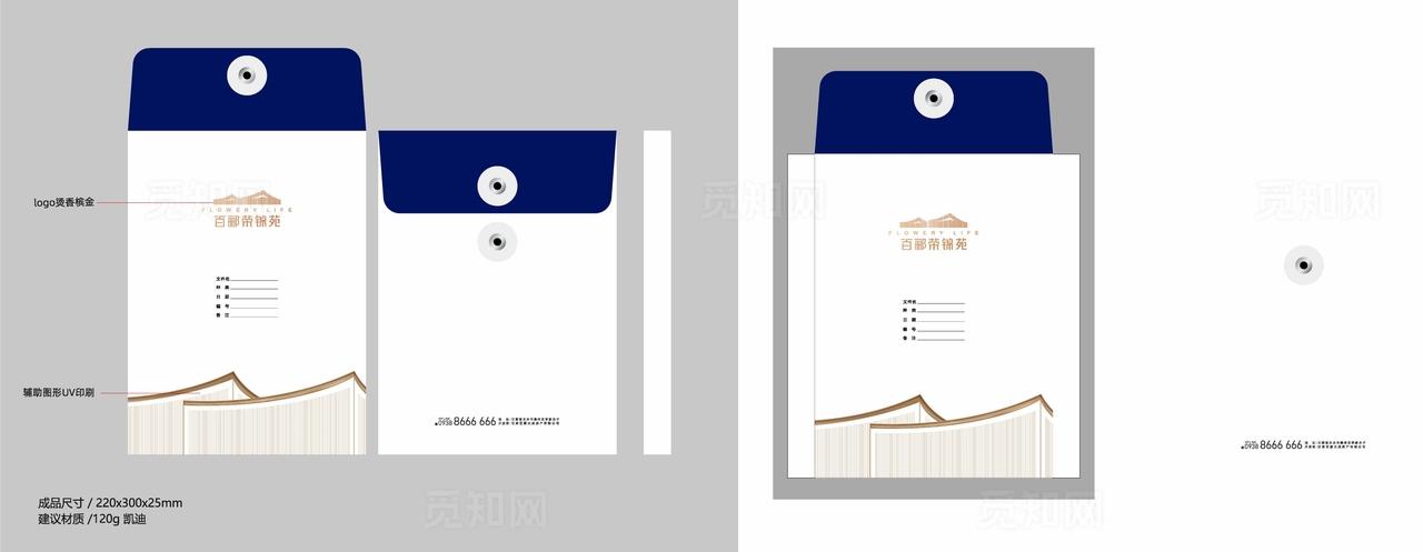 档案袋效果图图片