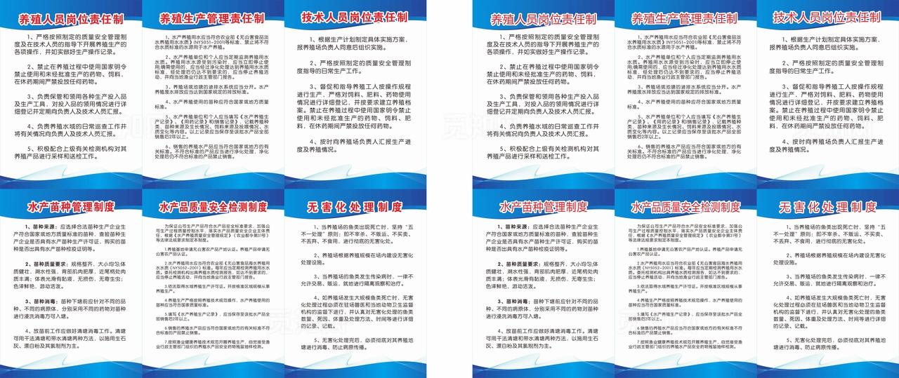 养殖生产制度图片