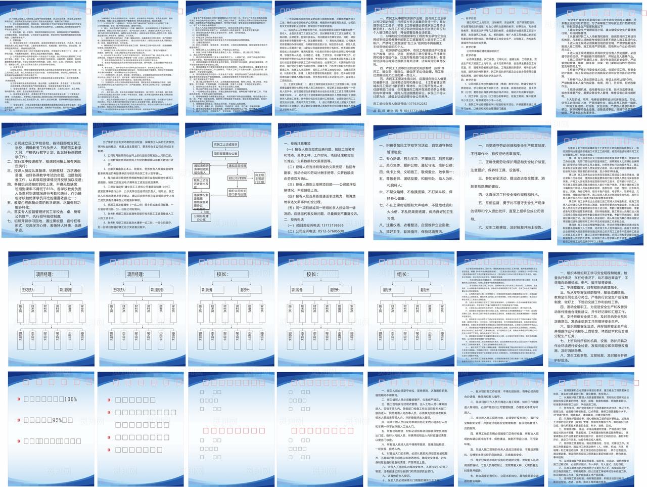 工地制度牌总汇图片