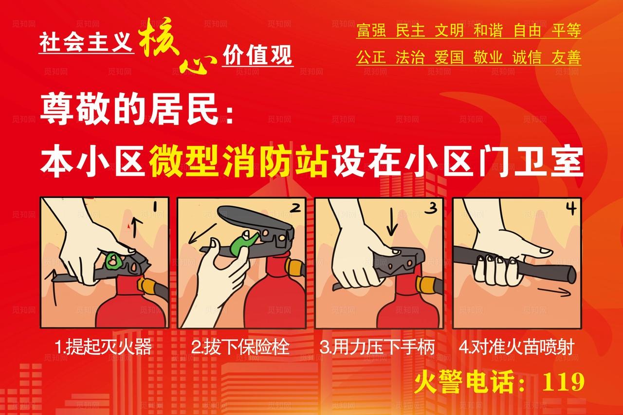 微型消防站图片