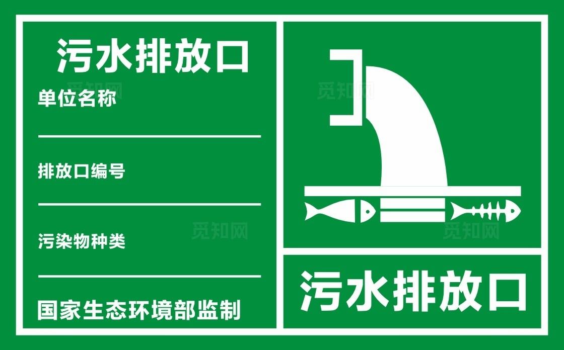 污水排放口图片