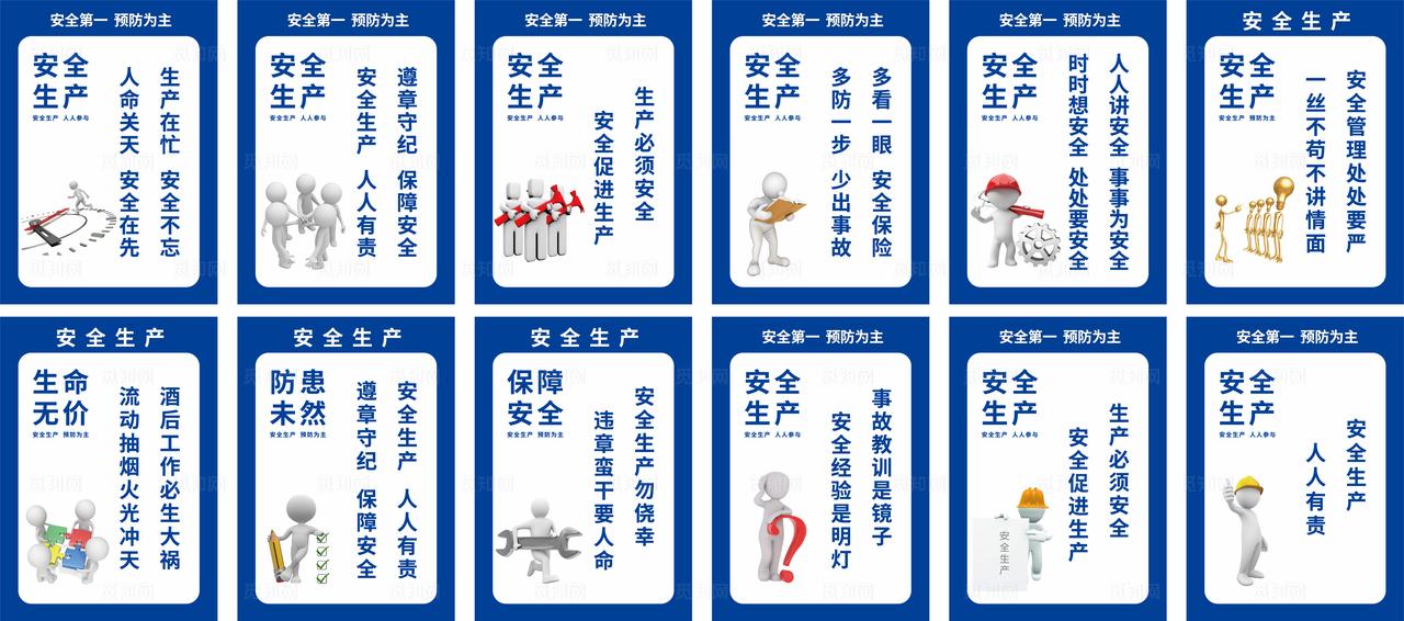 车间安全生产看板图片