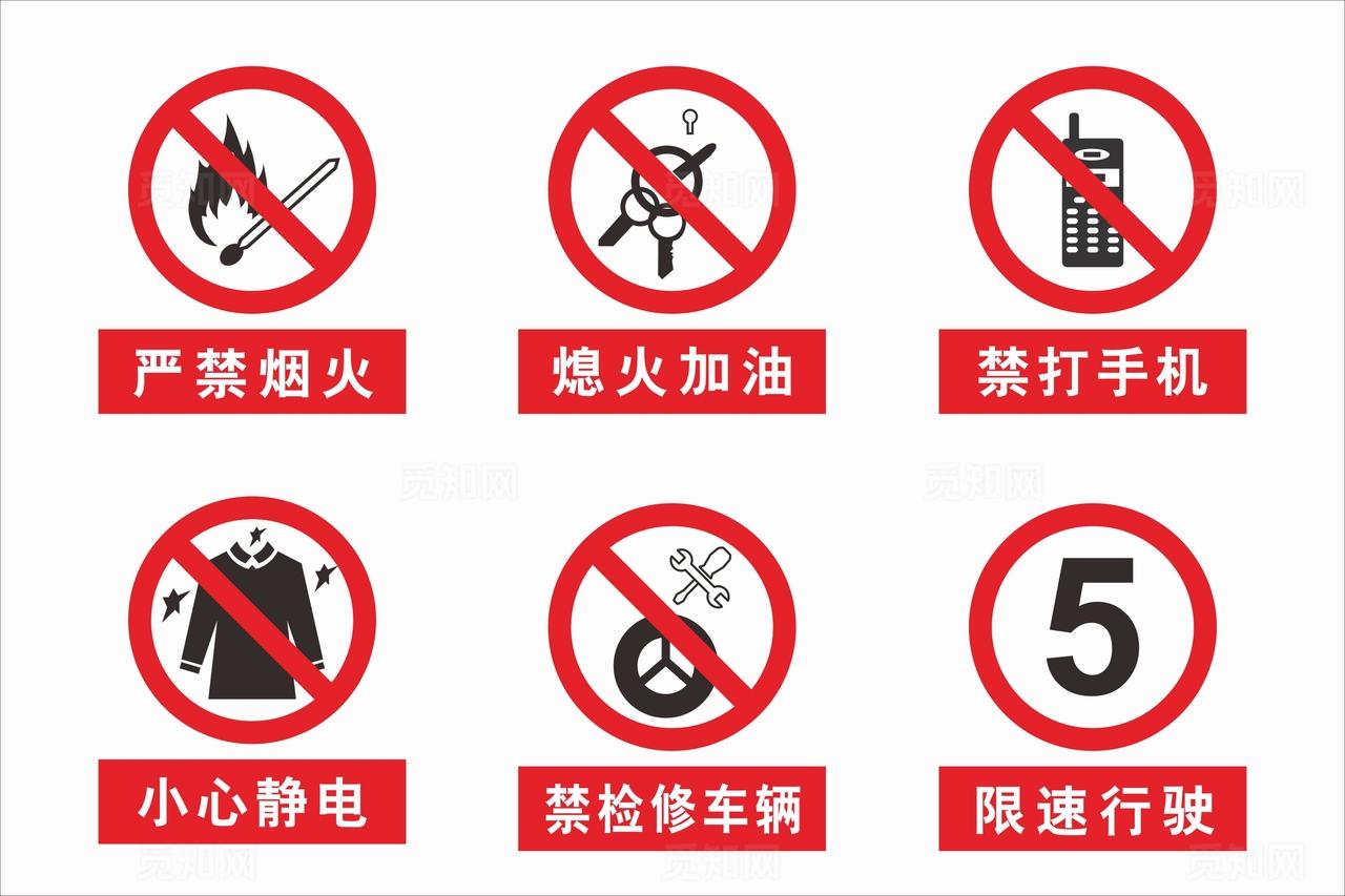 加油站标识图片