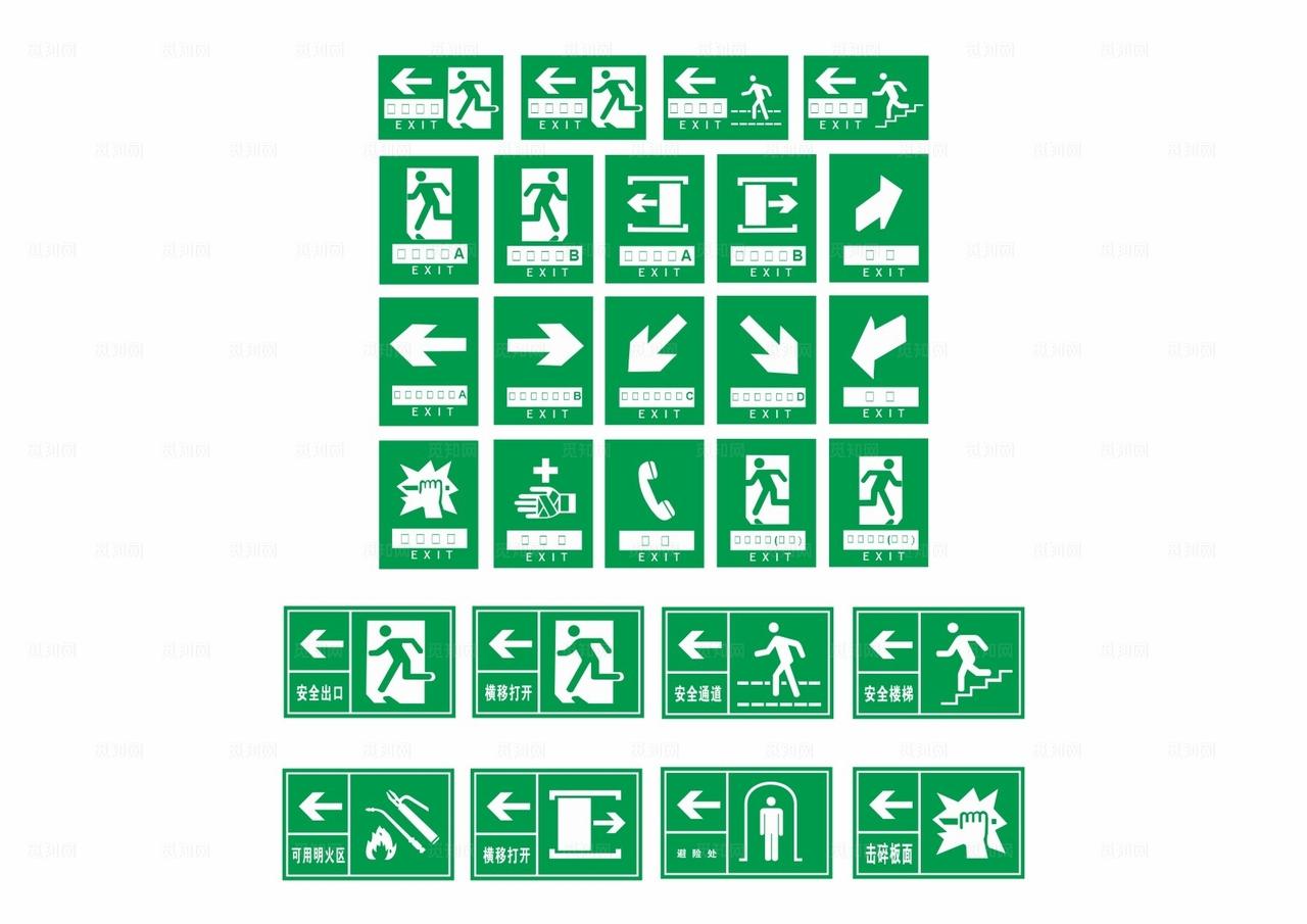 消防安全标识图片