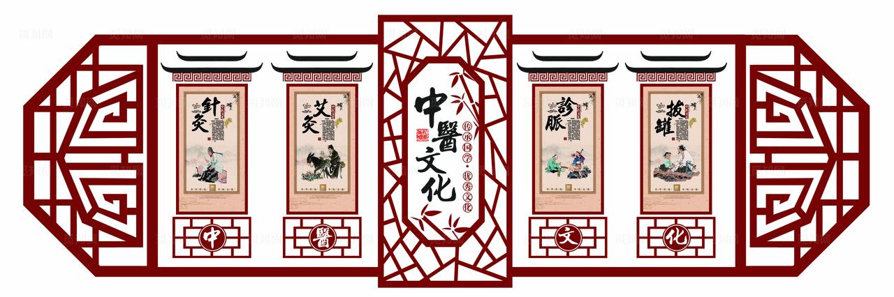 中医文化墙          图片