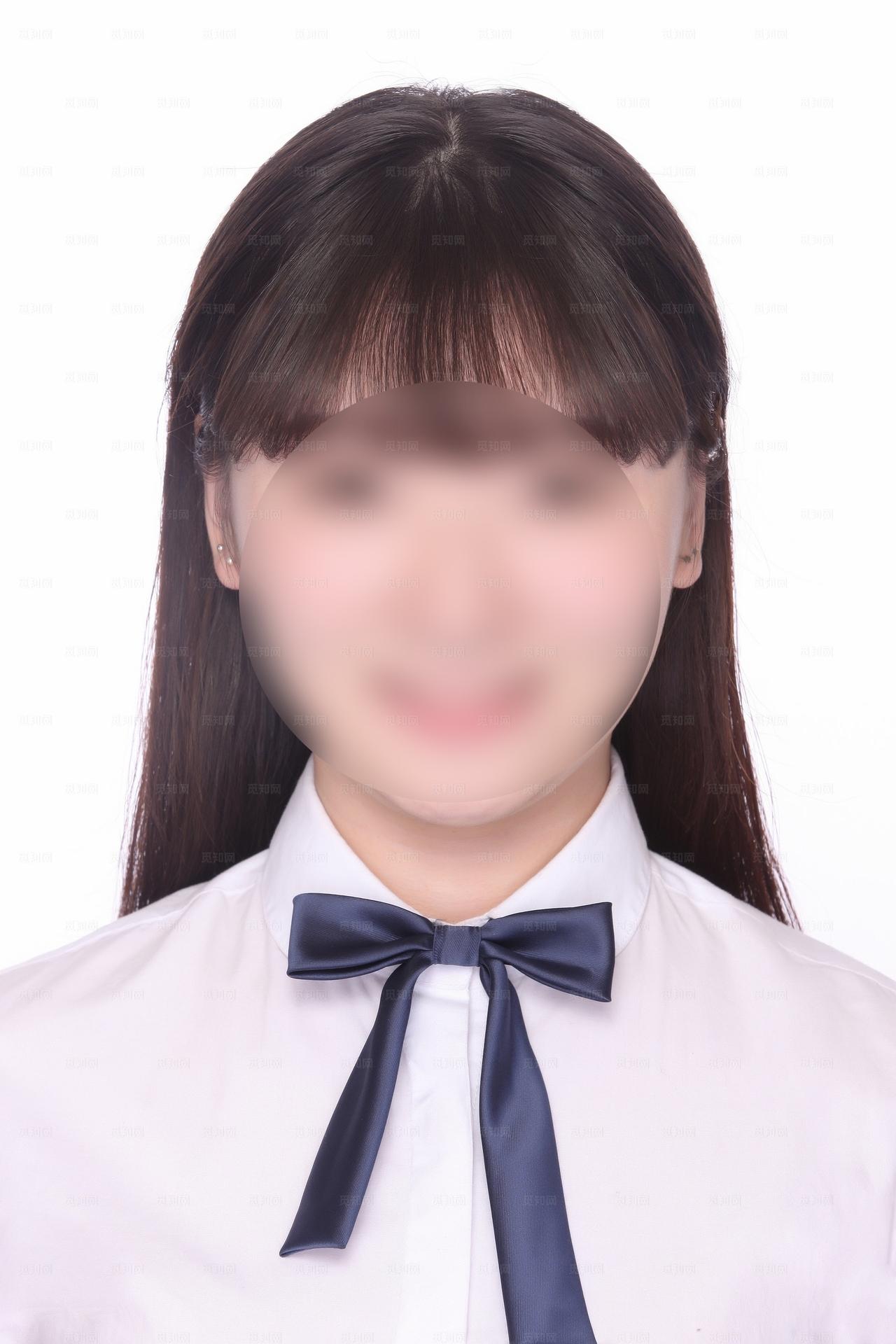 黑西装证照正装装服装证件照女装图片