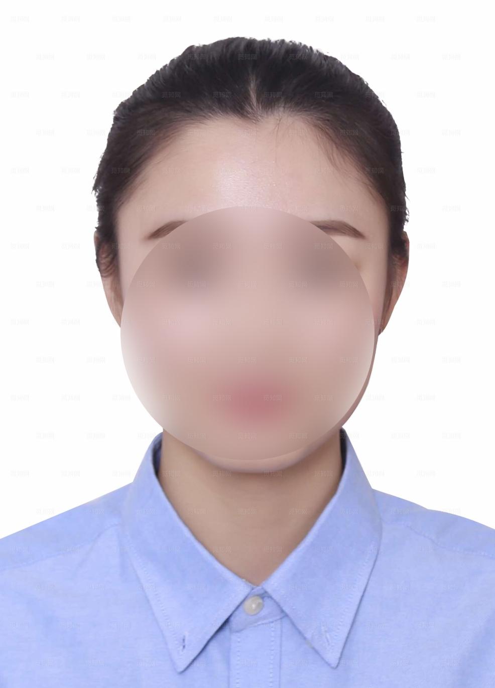 黑西装证照正装装服装证件照女装图片