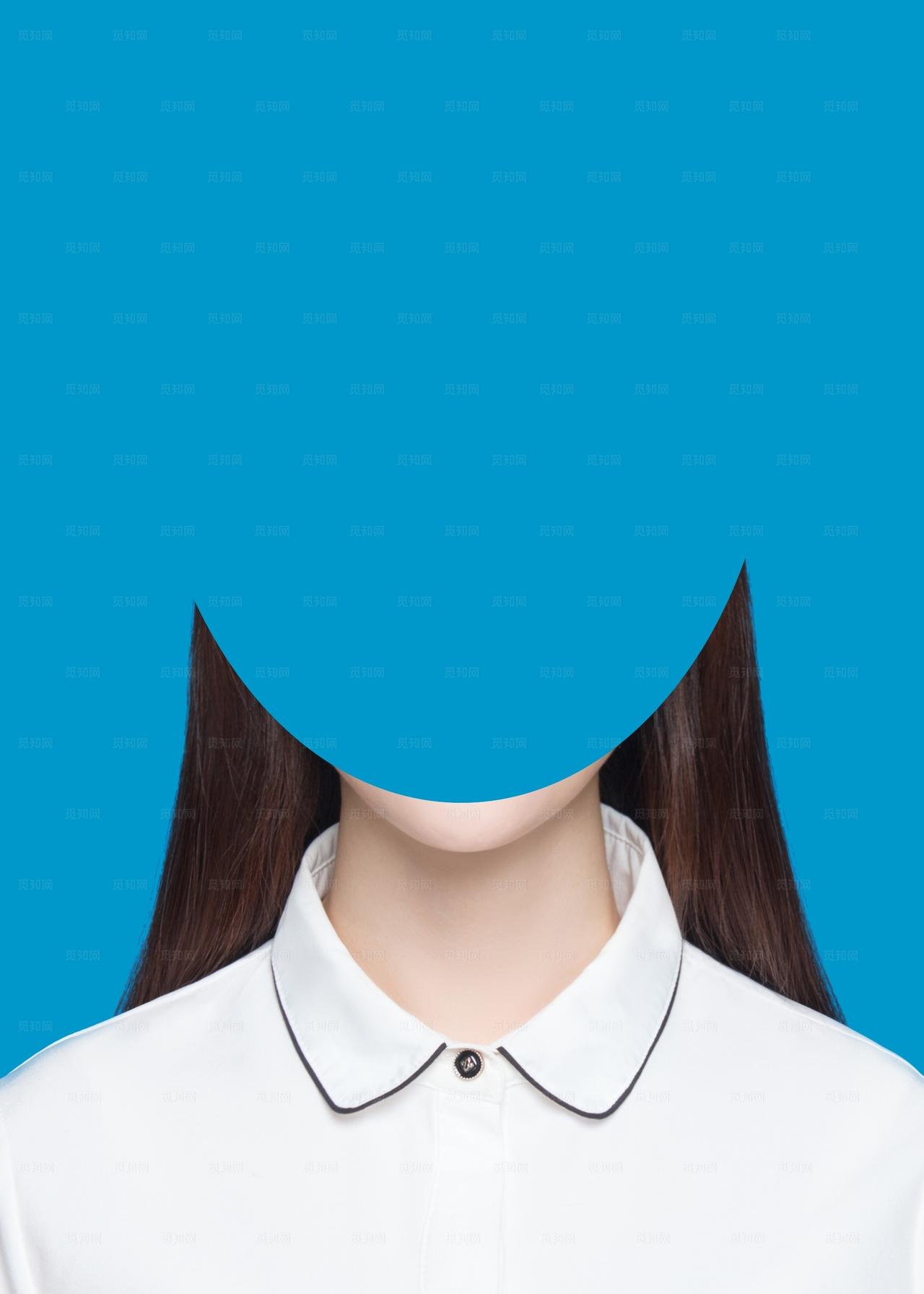 黑西装证照正装装服装证件照女图片