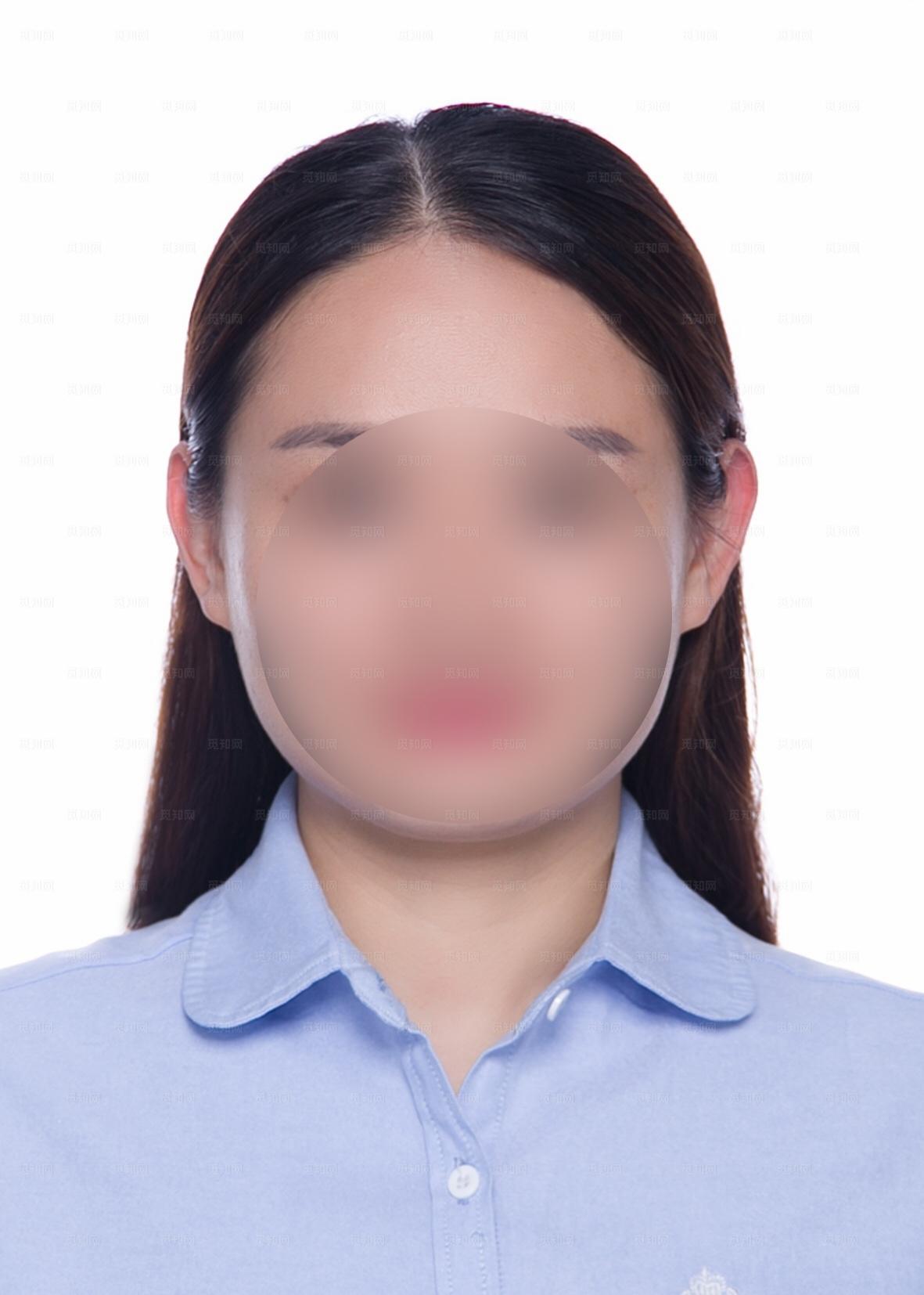 黑西装证照正装装服装证件照女装图片