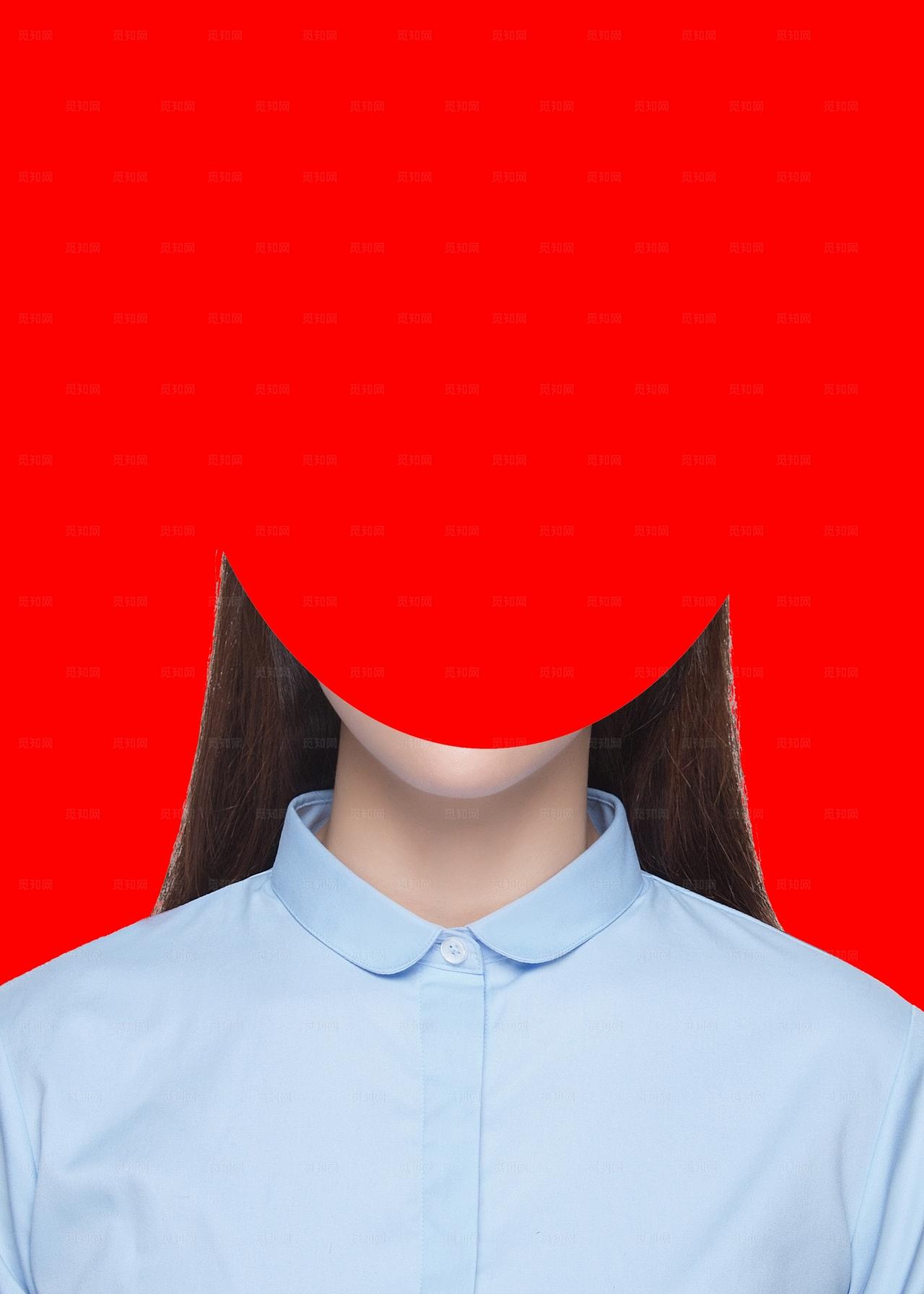 黑西装证照正装装服装证件照女装图片