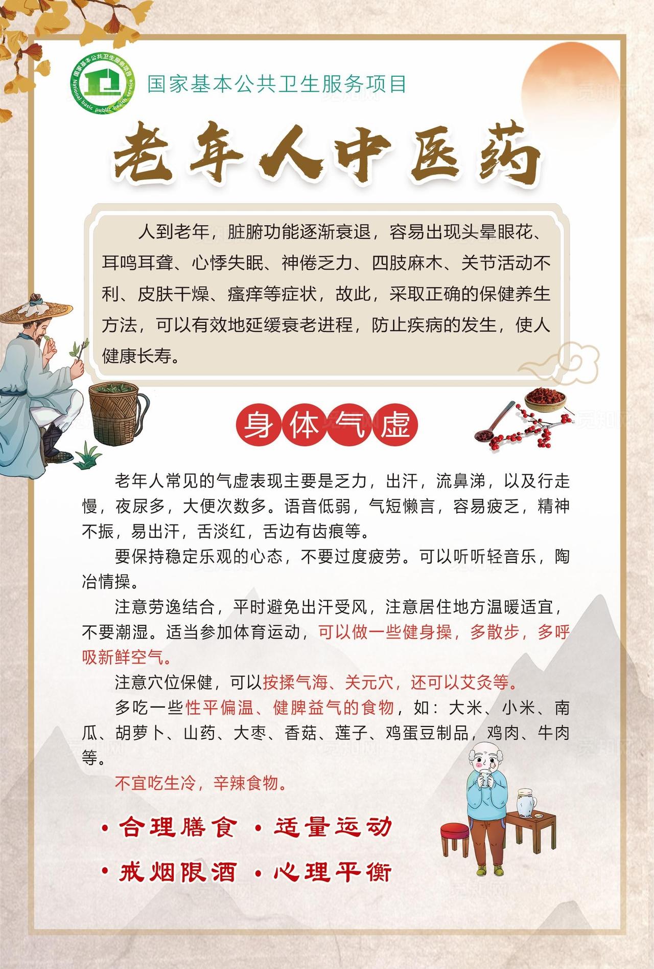 老年人中医图片