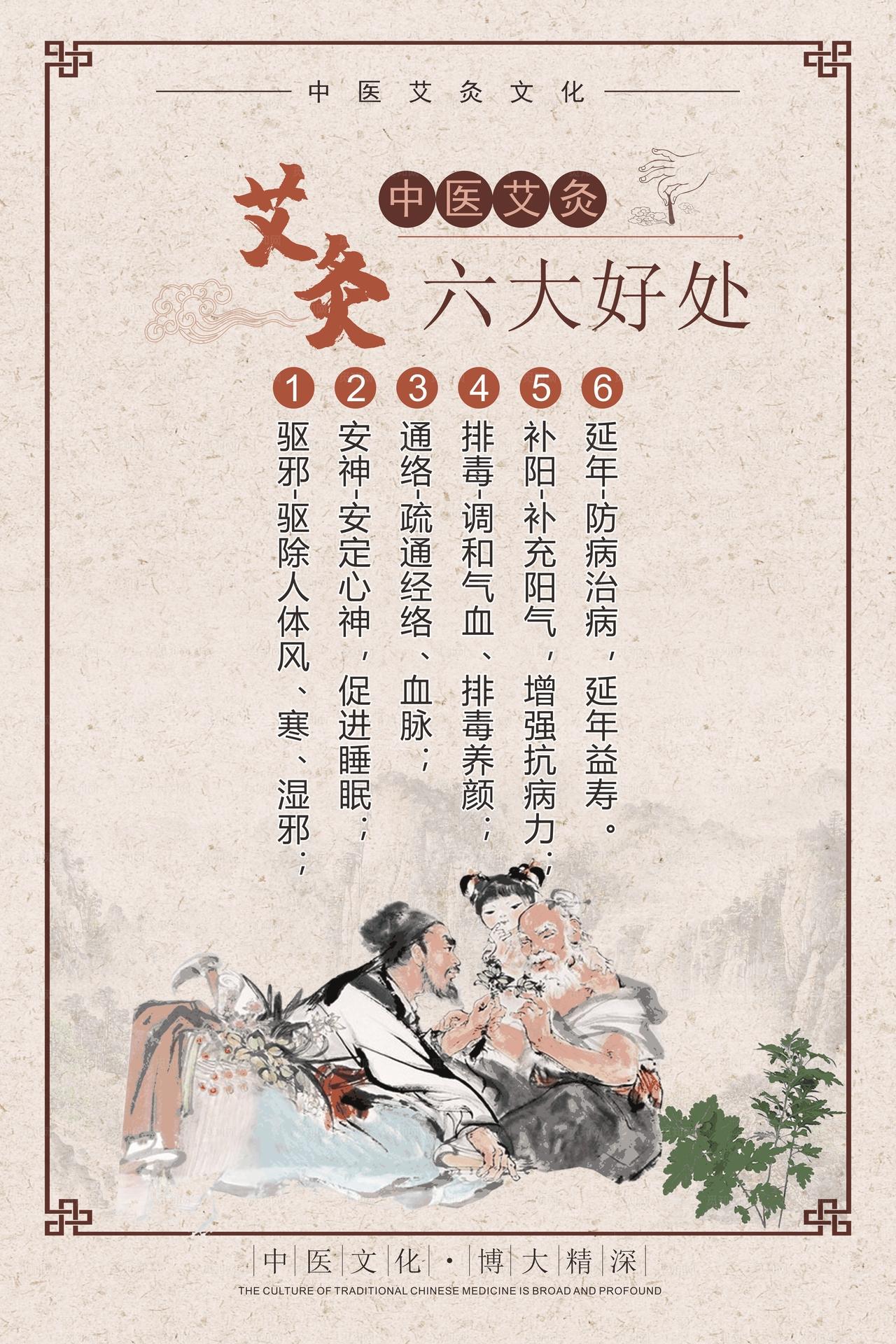 艾灸六大好处图片