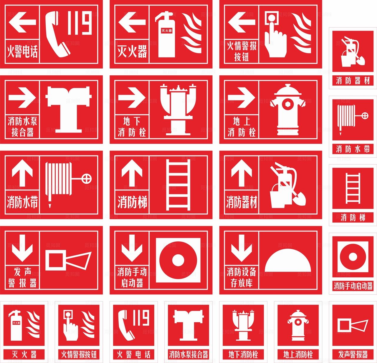 消防标识图片