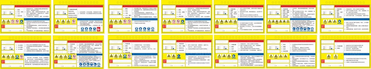 安全风险点告知牌图片