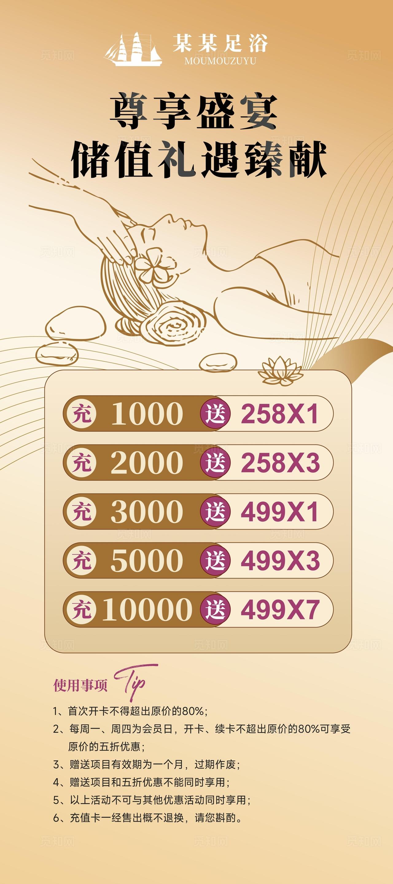 充值活动海报易拉宝展架图片