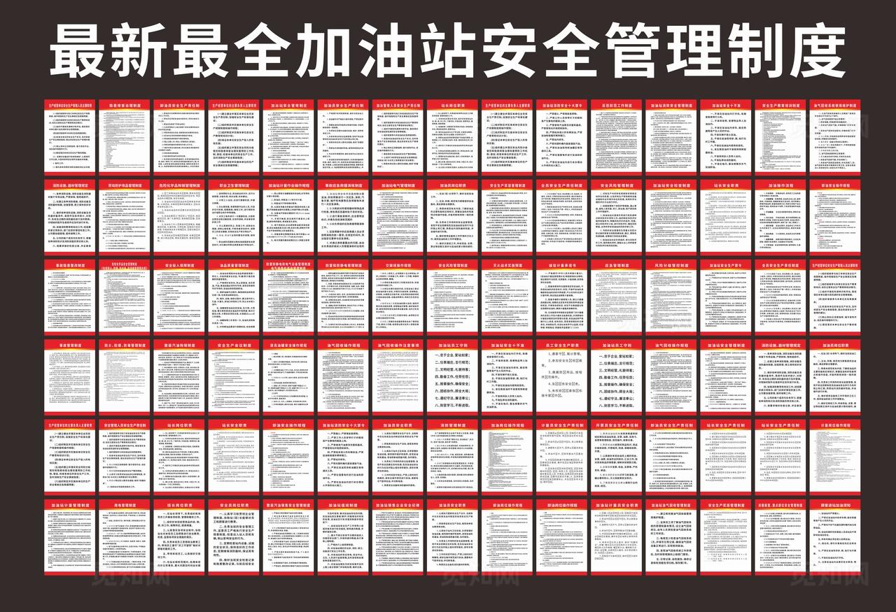 最新加油站安全管理制度图片
