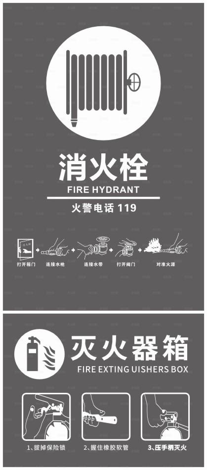 消防设施标识图片