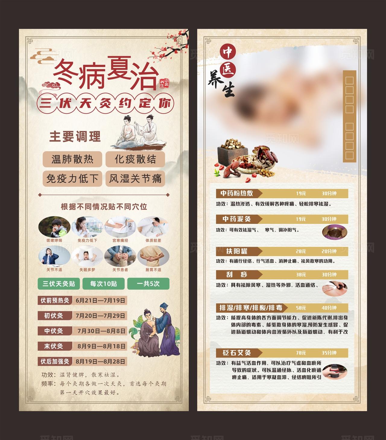 中医冬病夏治三伏贴图片