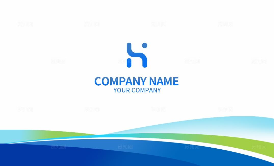 蓝色科技公司企业电子技术信息名片