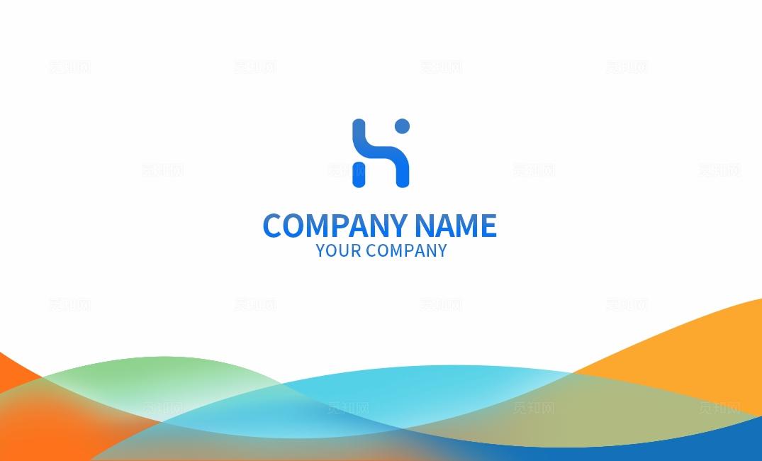 素雅清新简约名片