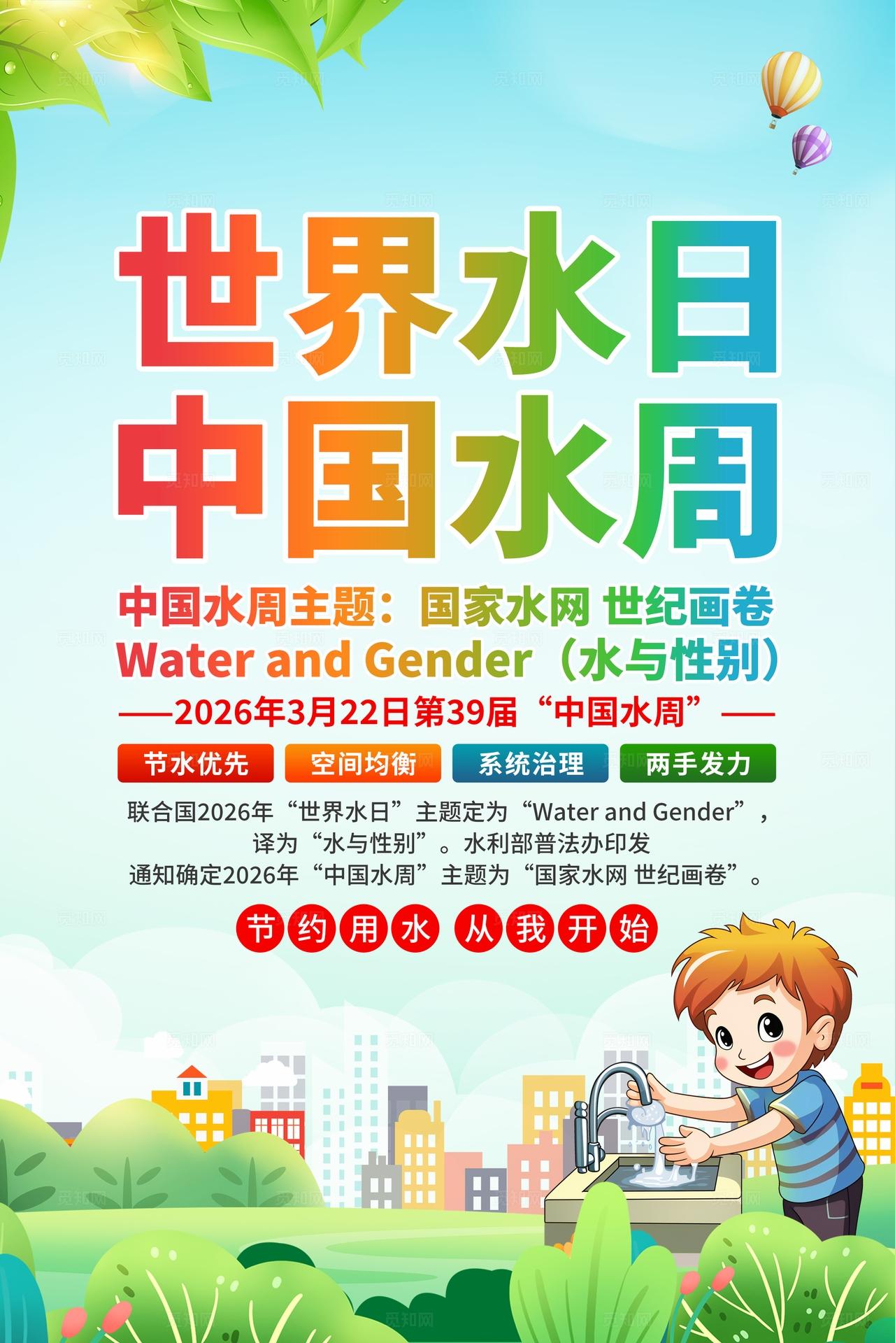 2026年中国水周海报