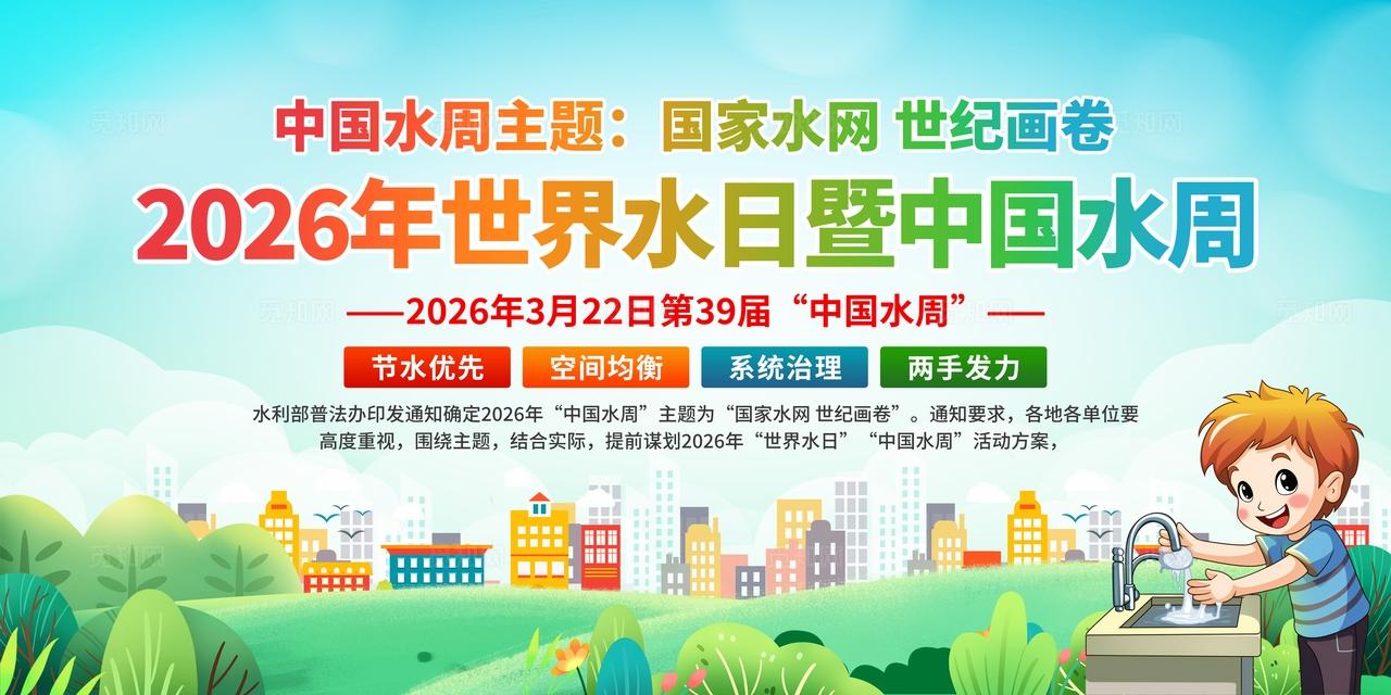 2026年中国水周展板