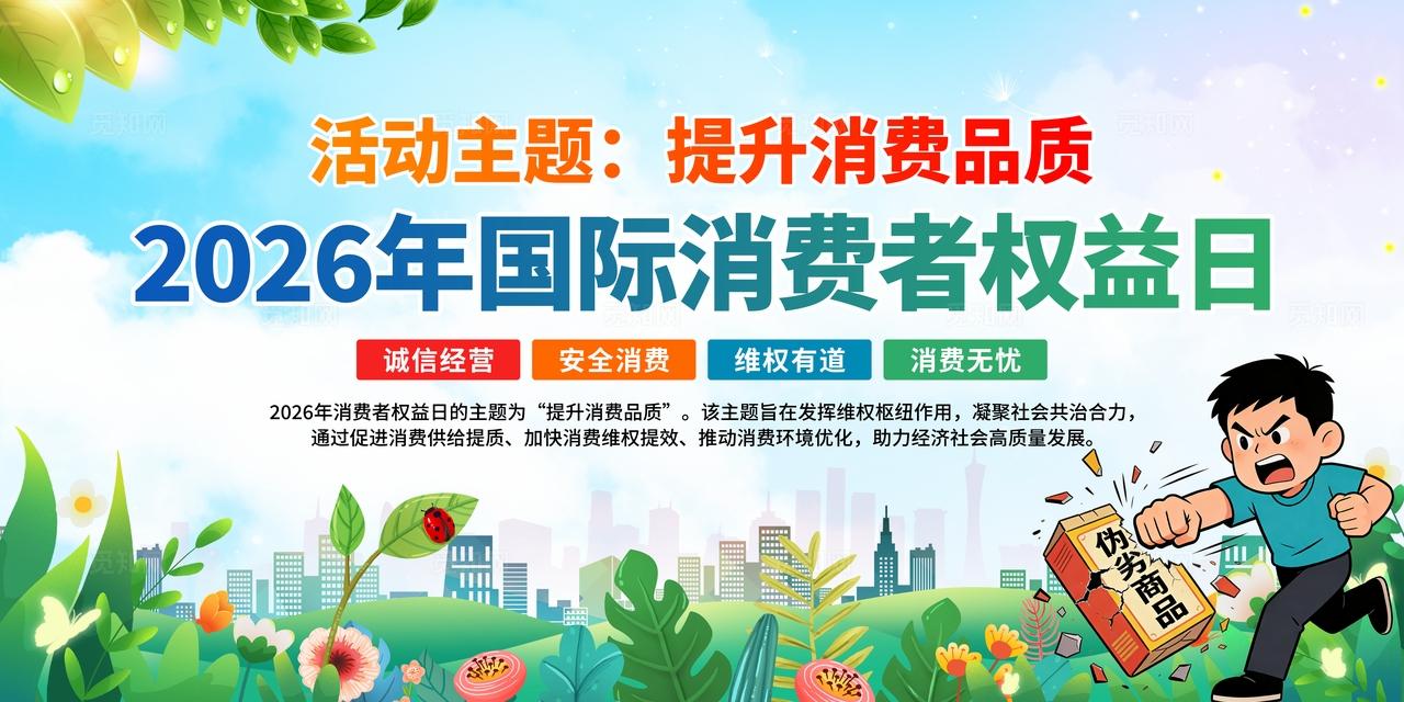 2026年消费者权益日展板
