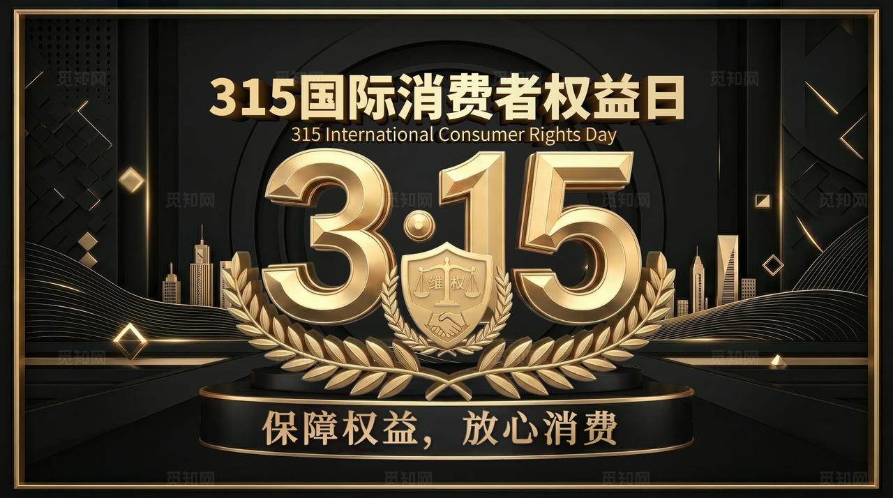 315国际消费者权益日宣传海报展板