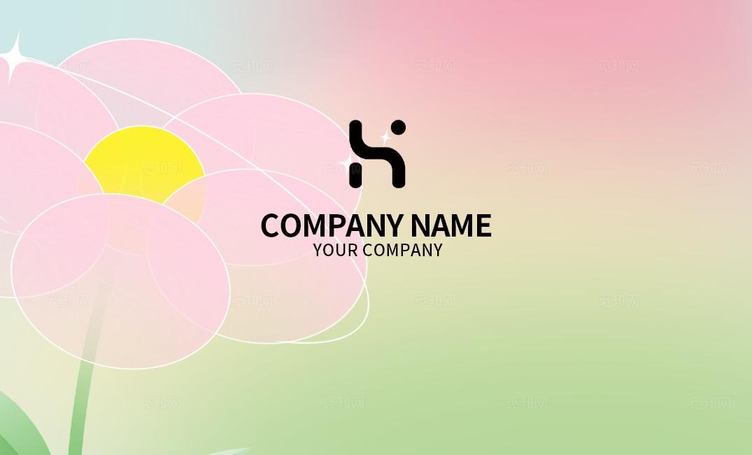 小清新鲜花花卉花朵小花美容护肤女性化妆品美甲美发婚庆时尚名片