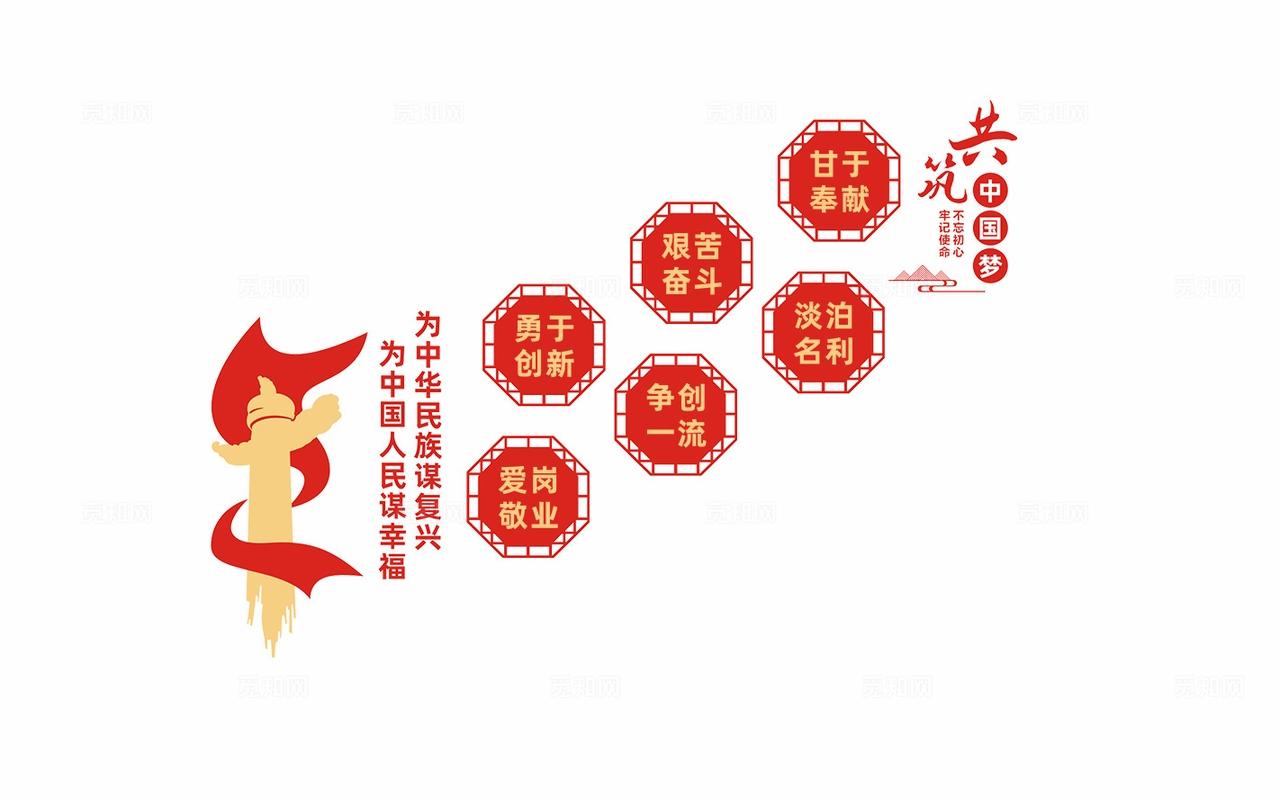 党建楼梯文化墙宣传标语