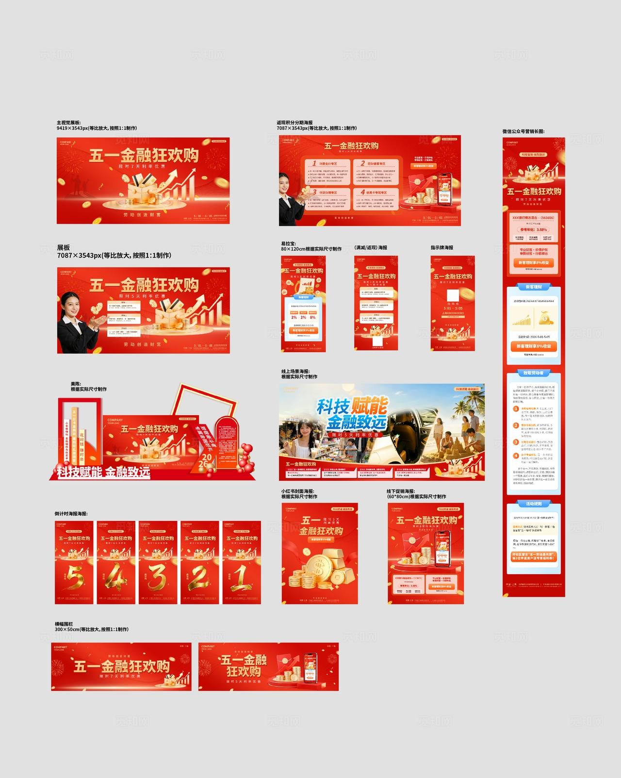 2026五一金融促消费宣传活动全套物料