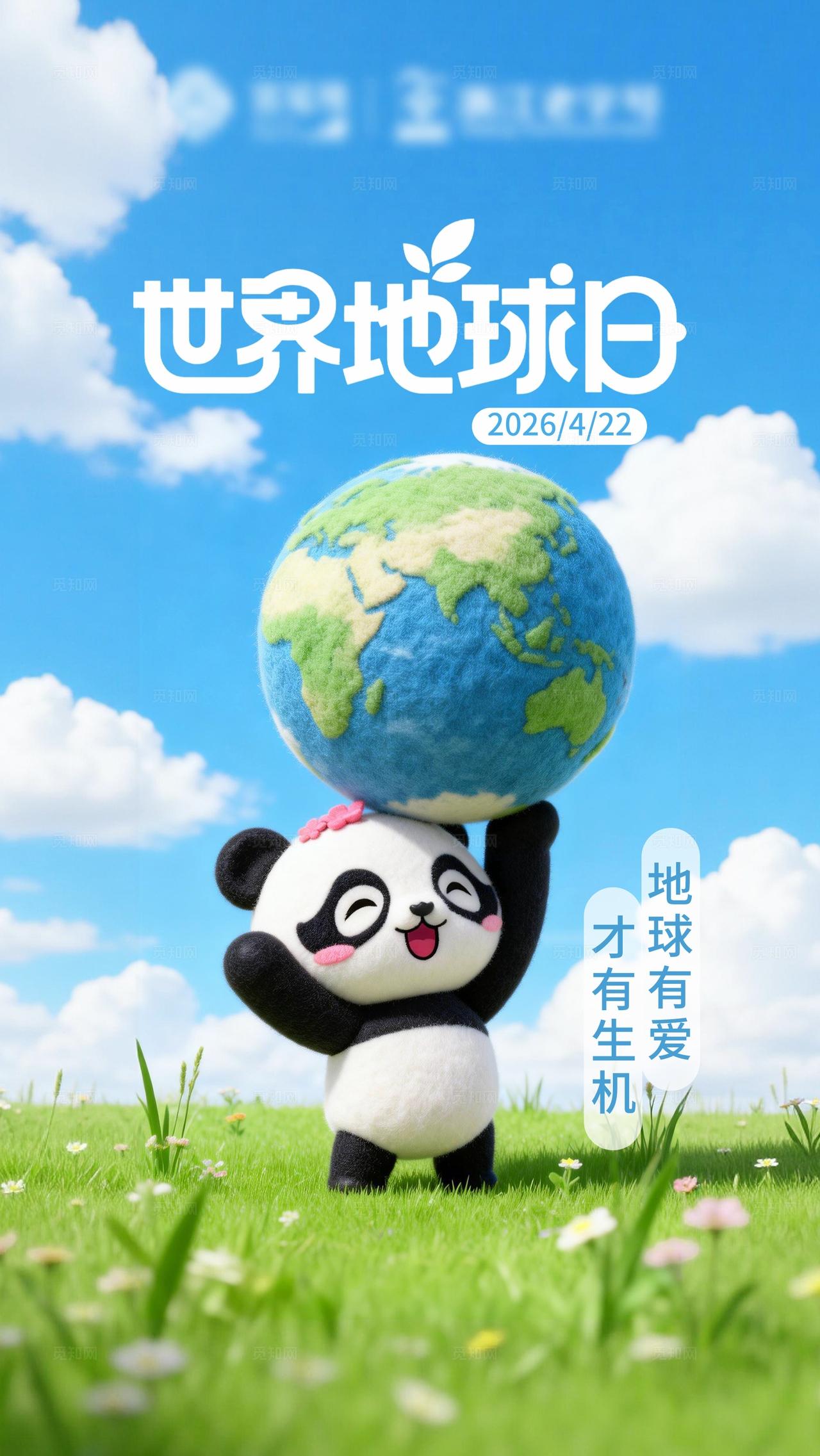 世界地球日海报