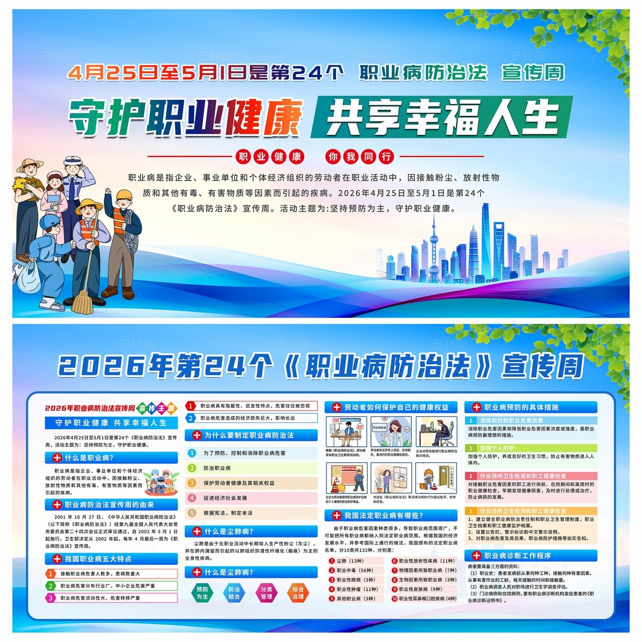 2026年职业病法制宣传周宣传栏