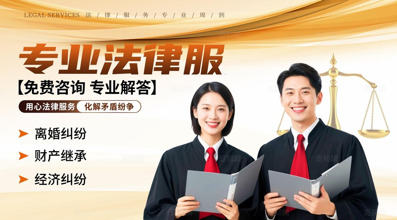 线上线下法律服务轮播图banner轮播海报物料