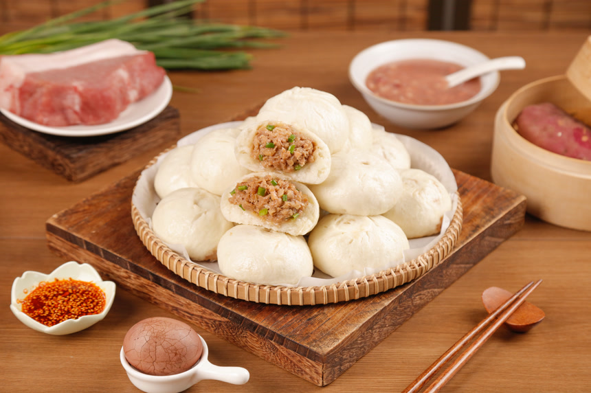 香葱肉包