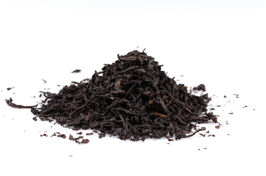 干红茶叶子在白茶上茶文化