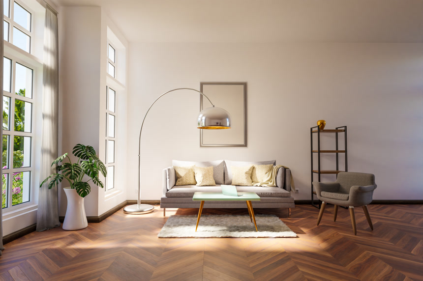 客厅沙发温馨家庭美好生活生活方式