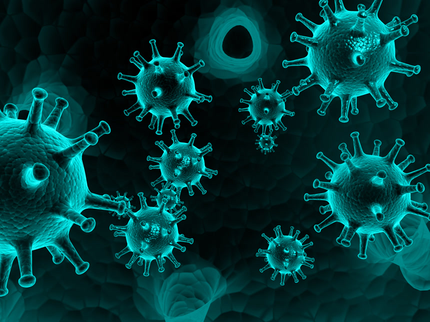 健康医疗细菌病毒癌细胞肿瘤形成癌症ai素材