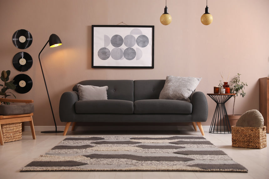 现代沙发客厅案例图室内设计