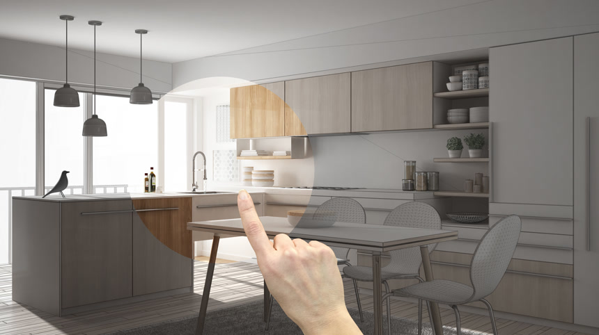 手指点室内设计项目家庭布局家装室内设计