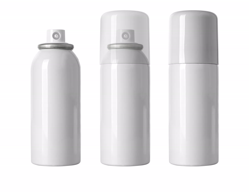 喷漆桶的不同形态白底图三维产品图