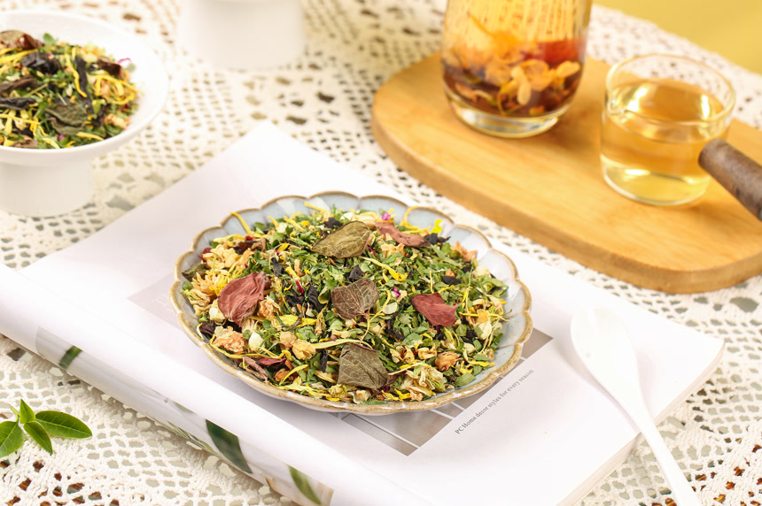 浅底上的养肝茶