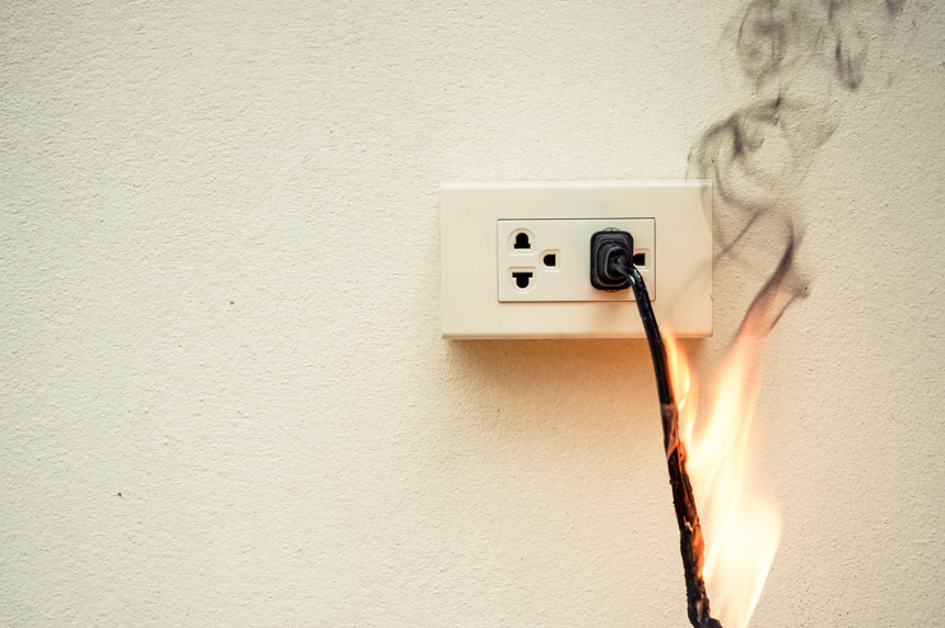 电力短路消防安全电器故障