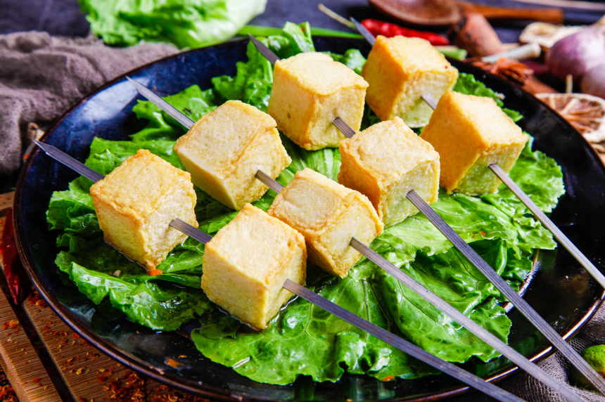 烤鱼豆腐